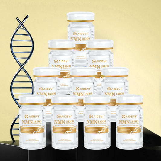 AIDEVI NMN18000 SET OF 10 NMN Supplements Antiaging For Longevity Keep Young Forever