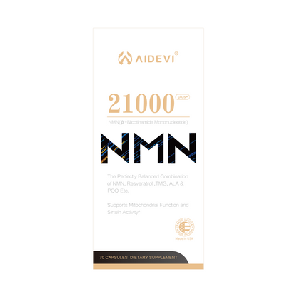 AIDEVI NMN21000 SET OF 10 NMN ANTI-AGEING NAD+SUPPLEMENTS 70 CAPSULES