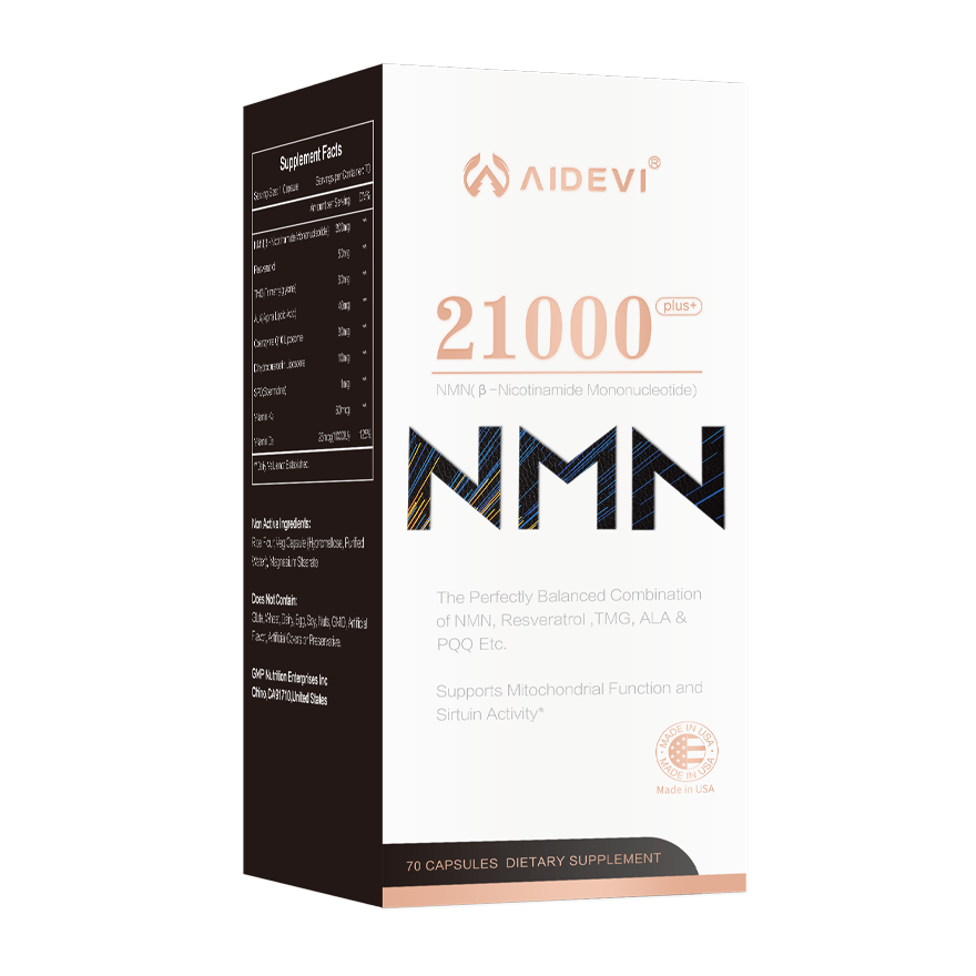 AIDEVI NMN21000 SET OF 5 BEST NMN SUPLLEMENTS 70 CAPSULES PQQ TMG Resveratrol