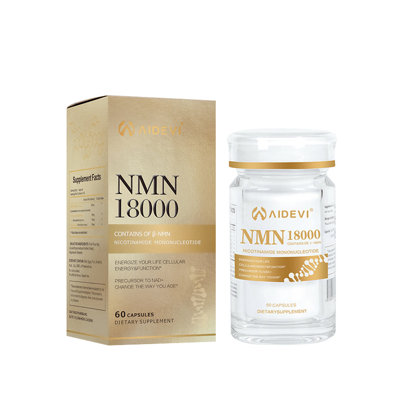 AIDEVI NMN18000 NMN Supplements Antiaging Longevity Resveratrol PQQ NAD+ Supplement