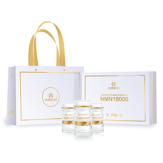AIDEVI NMN18000 NMN 3瓶禮盒組菸鹼醯胺單核苷酸補充劑白藜蘆醇