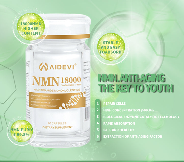 AIDEVI NMN18000 1 瓶禮盒假日奢華禮物最佳 NMN 補充劑