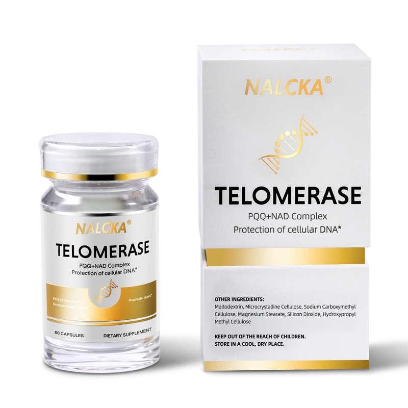 NALCKA Longevity Complex – Advanced Telomerase, PQQ, NAD & Spermidine Formula for Cellular Rejuvenation