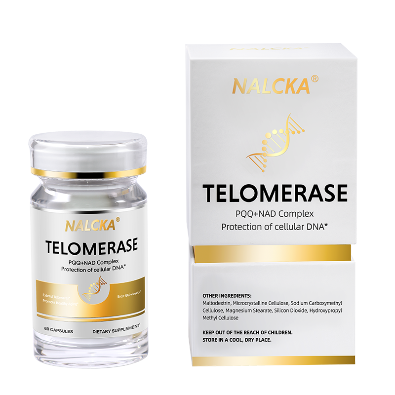 NALCKA Longevity Complex – Advanced Telomerase, PQQ, NAD & Spermidine Formula for Cellular Rejuvenation